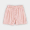 Pink Fine Bengal Stripe Cotton Poplin Boxer Shorts