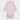 Pink Hairline Stripe Sea Island Quality Cotton Nightshirt with Navy Piping