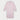 Pink Hairline Stripe Sea Island Quality Cotton Nightshirt with Navy Piping