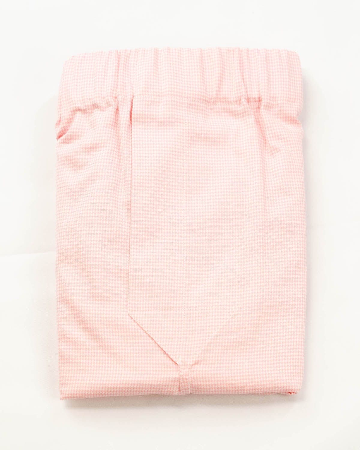 Pink Houndstooth 100% Cotton Boxer Short
