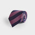 Pink & Navy Block Stripe Silk Tie