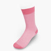 Short Pink & White Pin Dot Cotton Socks