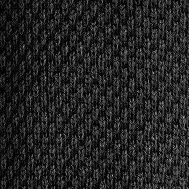 Plain Antracite Knitted Cashmere Tie