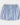 Plain Blue Cotton Poplin Boxer Shorts