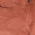 Plain Boston Mandarin Cotton Jeans