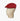 Plain Chili Red Cotton Roma Cap