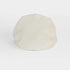 Plain Cream 100% Linen Flat Cap