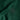 Plain Dark Green Narrow Width Pure Cashmere Scarf