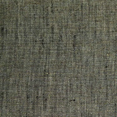 Plain Dark Olive 100% Linen Flat Cap