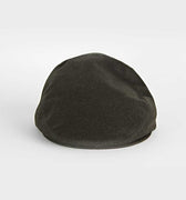 Plain Green Loden Flat Cap