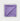 Plain Lilac Silk Pocket Square with Shoestring Hem