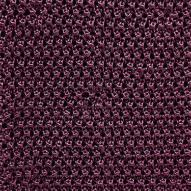 Plain Malvarosa Knitted Silk Tie