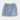 Plain Mid Blue Cotton Poplin Boxer Shorts