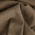 Plain Mid Brown Cashmere V - Neck Sweater