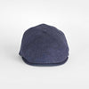Plain Navy Linen Toni Cap