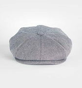 Plain Navy Oxford Gatsby Cap