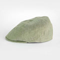 Plain Olive Linen Toni Cap