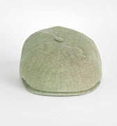 Plain Olive Linen Toni Cap