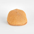 Plain Orange Linen Toni Cap