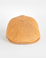 Plain Orange Linen Toni Cap