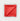 Plain Red Silk Pocket Square with Shoestring Hem