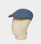 Plain Sky Blue Woollen Roma Cap