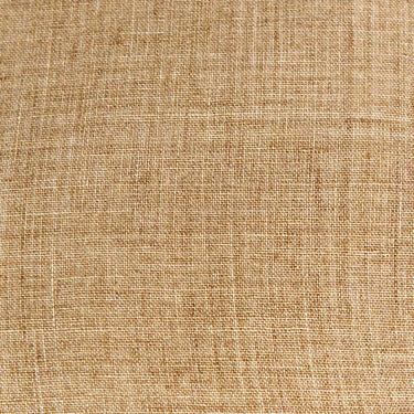 Plain Tan 100% Linen Flat Cap
