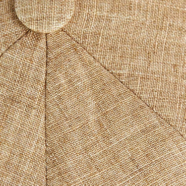 Plain Tan Linen Toni Cap
