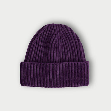 Purple Cashmere Beanie