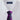 Purple & Navy Block Stripe Silk Tie