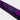 Purple & Navy Block Stripe Silk Tie