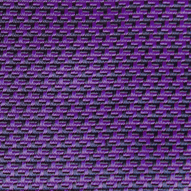 Purple & Navy Houndstooth Silk Tie