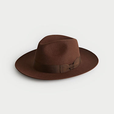Racing Brown Knightsbridge Fedora