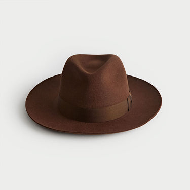 Racing Brown Knightsbridge Fedora