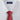 Red Repeated Floral Woven Silk Tie