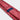 Red & White Spot Herringbone Silk Tie