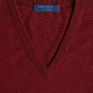 Russet Red Cashmere Vest