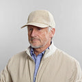 Sand Hopsack Linen Baseball Cap