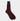 Short Burgundy Wool Socks