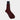 Short Burgundy Wool Socks