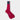 Short Cerise Cotton Socks