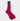 Short Cerise Cotton Socks
