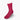 Short Cerise Cotton Socks