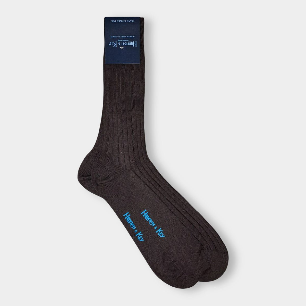 Short Dark Cotton Socks