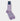 Short Lilac & White Pin Dot Cotton Socks