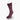 Short Maroon Cotton Socks