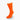 Short Orange Cotton Socks