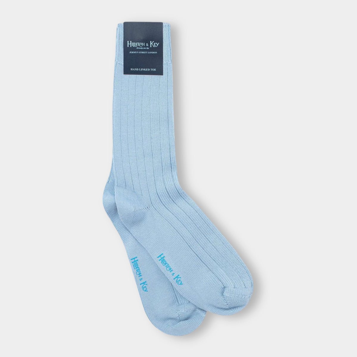 Short Pale Heavy Wool Sport Socks