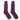 Short Purple Heavy Wool Sport Socks