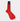 Short Red Cotton Socks